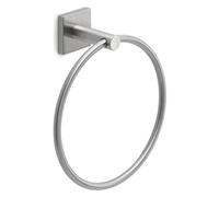 Gedy Porte Serviettes Mur FJ70 38 Fuji Argent Brossé