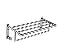 Gedy Project Étagère en Acier Inoxydable Chromé Brillant 50 x 25 x 16,5 cm