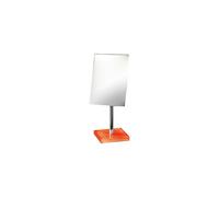 Gedy RA2018-67 Miroir grossissant 2,5X sur pied arc-en-ciel 5"" L x 5,51"" L Orange