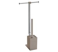 Gedy Rainbow Colonne sur Pied, Acier Inoxydable, Beige, 25,7 X 16 X 58,8