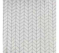 Gedy Rideau 120 x 200 cm Spiga Blanc/Noir