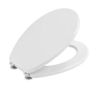 Gedy Siège Wc Ellipse (35x46, 5x5, 9cm) Blanc