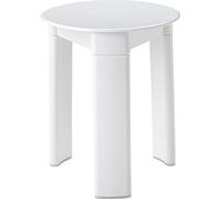Tabouret De Bain Gedy TRIO, Modèle 2072 02, Couleur Blanche, Pour Confort Et