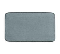 Gedy Tapis de Bain Fuzzy 80 x 50 cm Bleu