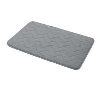 Gedy Tapis de Bain Mousse 80x50cm Gris