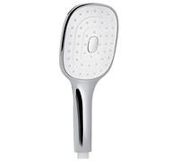 Gedy Tendence 08 Pommeau de Douche ABS, Chrome-Blanc, 10 x 4 x 26