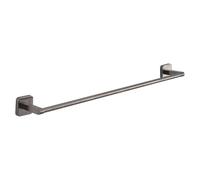 Gedy Tonga Porte-Serviettes de Salle de Bain, Porte-Serviettes Mural, Porte-Serviettes adhésif, sans perçage, 60 x 6,9 x 4,7 cm, Acier Inoxydable
