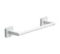 Gedy Tonga Porte-Serviettes Mural adhésif sans perçage en Acier Inoxydable Blanc Mat 30 x 6,9 x 4,7 cm