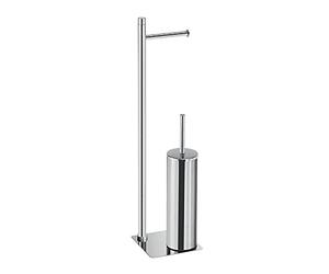 Gedy Trilly Colonne de Pied, Acier Inoxydable, Chrome, 14 x 14 x 62.8 cm