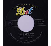 gee, i love you 45 rpm single