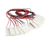 Geebat 10 pcs TEC1-12706 Refroidisseur thermoélectrique Dissipateur de Chaleur Dissipateur Thermique de Refroidissement Peltier 12 V 5.8 A