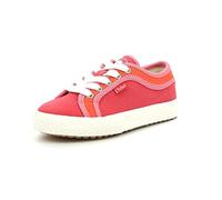 Geeck, Sneakers Basses Mixte, Rouge, 25