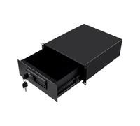 GeeekPi 2U Rack Mount Verrouillable Tiroir Armoire Serveur Boîtier Boîtier Rack Mount pour DeskPi RackMate T2 Armoire Serveur 25,4 cm