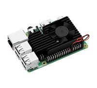 GeeekPi 3510 Version kit de Refroidissement, Dissipateur Thermique en Aluminium avec Ventilateur de Refroidissement pour Raspberry Pi 4B& 3 B + (B Plus)