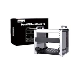 GeeekPi 4U Server Cabinet, 10 inch Server Rack for Network, Servers, Audio, and Video Equipment, DeskPi RackMate T0 Rackmount