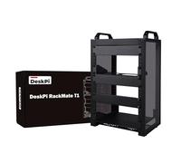 GeeekPi 8U Server Cabinet, 10 inch Server Rack for Network, Servers, Audio, and Video Equipment, DeskPi RackMate T1 Rackmount (Black)