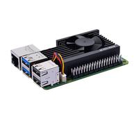 GeeekPi Armor Lite V5 Active Cooler for Raspberry Pi 5, Aluminum Heatsink with PWM Fan for Raspberry Pi 5 4GB /8GB/16GB