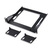 GeeekPi DeskPi RackMate Accessoires Mini ITX Shell 10" 1U Rack étagère pour une installation permanente dans tous les racks standard de 25,4 cm et armoire réseau, plateau peut être monté avec DeskPi