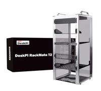 GeeekPi DeskPi RackMate T2 Rack de Serveur 12U pour équipement réseau, Serveur, équipement Audio et vidéo