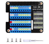 GeeekPi GPIO Screw Terminal Hat,Raspberry Pi GPIO Extension Board Pour Raspberry Pi 4B/3B+/3B/2B/B+/Zero(Zero W)