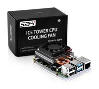 GeeekPi Ultra Thin Ice Tower Cooler for Raspberry Pi 4 Model B 1GB 2GB 4GB 8GB