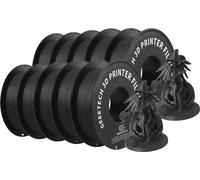 GEEETECH 10Kg Filament PLA mat, 1,75mm de diamètre, précision dimensionnelle, noir
