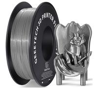 GEEETECH 3D imprimante filament PLA argent scintillant 1.75mm 1KG par rouleau consommables