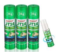 Geeetech Colle Impression 3D Adhésif Imprimante 3D PVP Colle pour Imprimante 3D pour Lit Chaud PLA, ABS, PETG Filament, Poignée Forte, Lavable, Empêche la Déformation, Décollement Facile, 3 Pièces