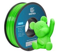 GEEETECH Filament ABS+ 1,75mm,Filament ABS+ pour imprimante 3D, 1 kg, 1 bobine, Vert