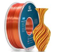 GEEETECH Filament de soie bicolore 1,75 mm, 1 kg/Spool pour imprimante 3D, Soie Or et Cuivre