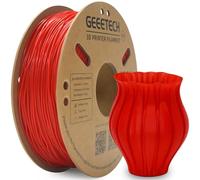 GEEETECH Filament flexible en TPU 1,75 mm, TPU 95A pour imprimante 3D, précision dimensionnelle +/- 0,03 mm, rouleau 500 g, rouge