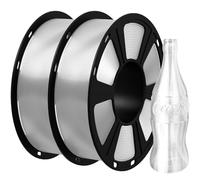 GEEETECH Filament HS-PLA transparent,1,75 mm, PLA haute vitesse pour imprimante 3D haute vitesse de 0 à 600 mm/s, 1 bobine de 2 kg