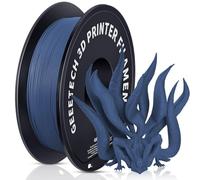 GEEETECH Filament Matte PLA 1.75mm pour Imprimante 3D,Précision Dimensionnelle +/- 0.03mm, Bobine de 1 kg, Mat Bleu