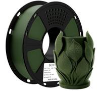 GEEETECH Filament Matte PLA 1.75mm pour Imprimante 3D,Précision Dimensionnelle +/- 0.03mm, Bobine de 1 kg,Mat Olive verte