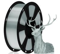 GEEETECH Filament PETG 1,75 mm Argent, bobine 1kg imprimante 3D