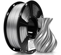 GEEETECH Filament PETG 1,75 mm pour Imprimante 3D,bobine de 1kg,Argent Métallisé