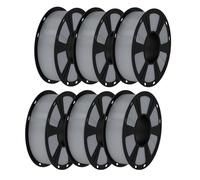 GEEETECH Filament PETG - Gris - 6 x 1 kg - Pour imprimante 3D