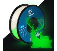 GEEETECH Filament PLA 1,75 mm, Filament PLA Glows in the Dark pour imprimante 3D,Bobine de 1 kg, Lumineux Vert