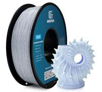 GEEETECH Filament PLA 1,75 mm, pour imprimante 3D, bobine de 1 kg, comme le marbre bleu