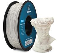 GEEETECH Filament PLA 1,75 mm, pour imprimante 3D, bobine de 1 kg, comme le marbre brun