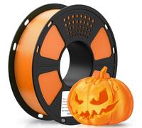 GEEETECH Filament PLA pour imprimante 3D, 1,75 mm, +/- 0,02 mm, New Orange, Bobine, 1 kg