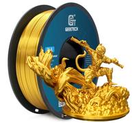 GEEETECH Filament PLA Silk 1.75mm,PLA Soie pour Imprimante 3D,Précision dimensionnelle +/- 0,02 mm,Soie Or