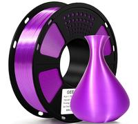 GEEETECH Filament PLA Soie 1,75 mm,PLA Silk pour imprimante 3D, violet foncé