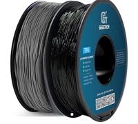GEEETECH Filament TPU 95A 1.75mm,Filament Flexible TPU pour Imprimante 3D, 2 bobines de 1 kg,Gris+Noir