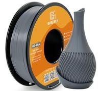 GEEETECH HS-PLA Filament pour imprimante 3D HS-PLA 1,75 mm pour imprimante 3D haute vitesse, bobine, 1 kg, gris