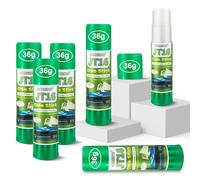 GEEETECH Lot de 6 bâtons de colle pour imprimante 3D (JT16), adhérence parfaite de la première couche, formule soluble dans l'eau, colle pour impression 3D, compatible avec les filaments PLA, ABS