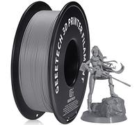 GEEETECH Matte Filament PLA pour Imprimante 3D, 1,75 mm, Bobine 1 kg, Mat Gris