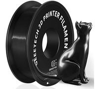 GEEETECH PLA Filament 1.75mm Silk Noir, Imprimante 3d printer Filament PLA 1KG Spool