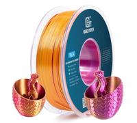GEEETECH PLA soie tricolore 1,75 mm imprimante 3D,1kg,rouge or violet