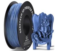 Geeetech Rotterdam kly-Filament PLA pour imprimante 3D, matériau plastique, précision 1.75mm, plusieurs couleurs, convient à la plupart des imprimantes FDM, 1kg, 0.03mm Sparkly Purple